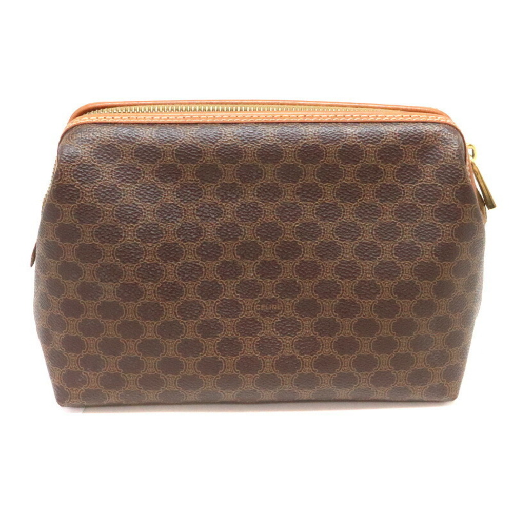 Celine Pouch Macadam Pattern Brown - image 2